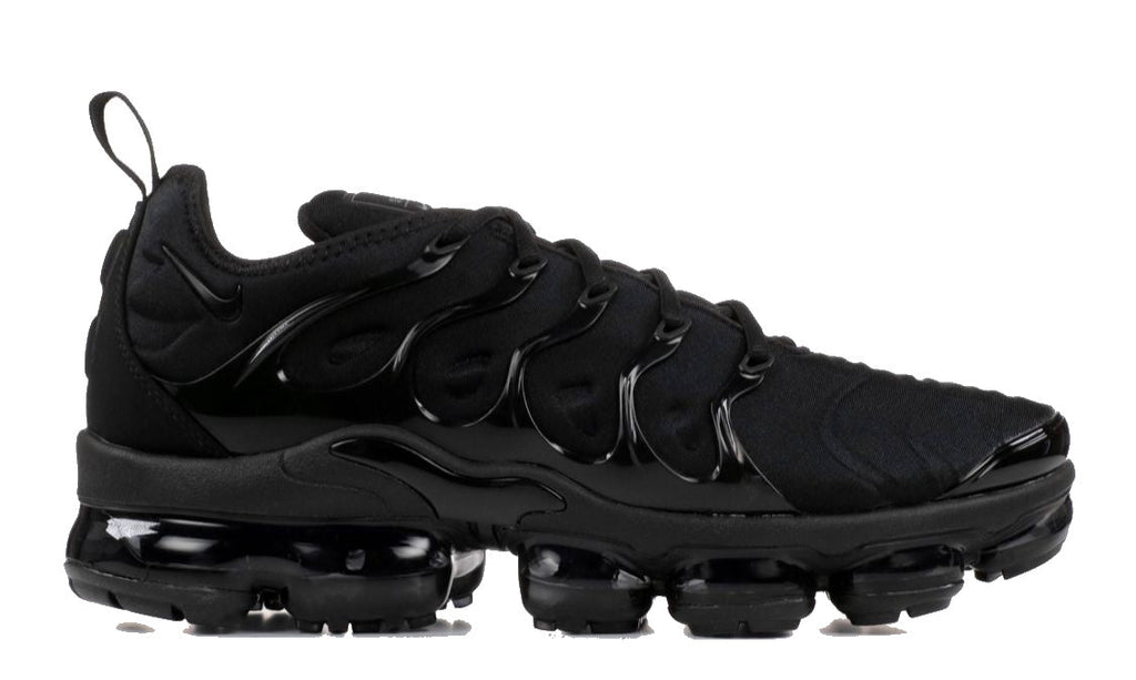 vapormax plus black boys