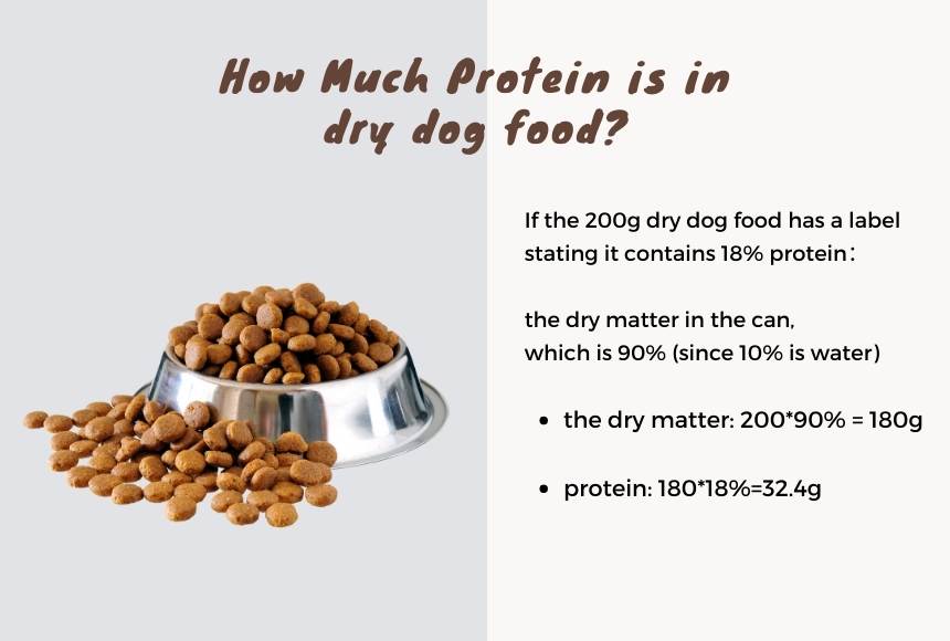 Dry dog food