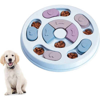 Puzzle Slow Feeder Dog Bowl