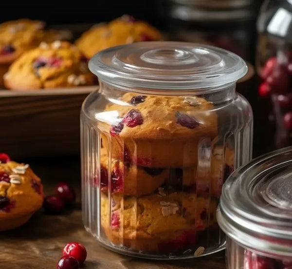 storage method for cranberry pumpkin dog muffins