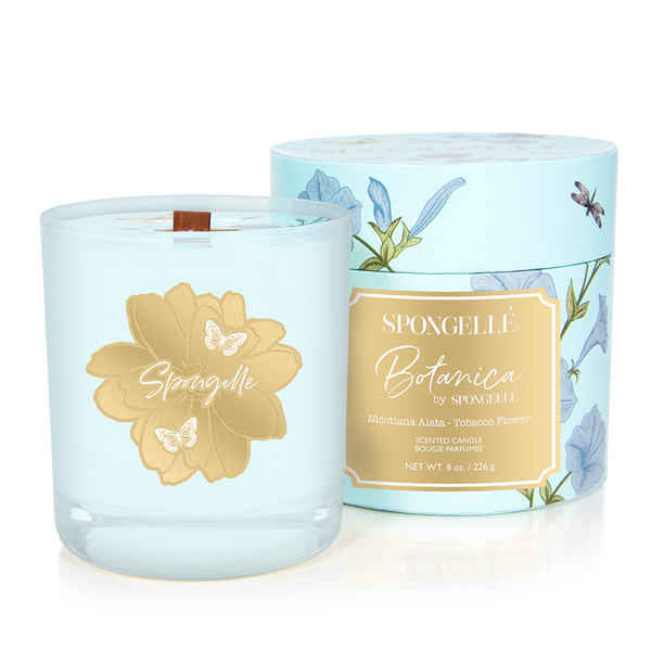 bath and body works tobacco flower candle