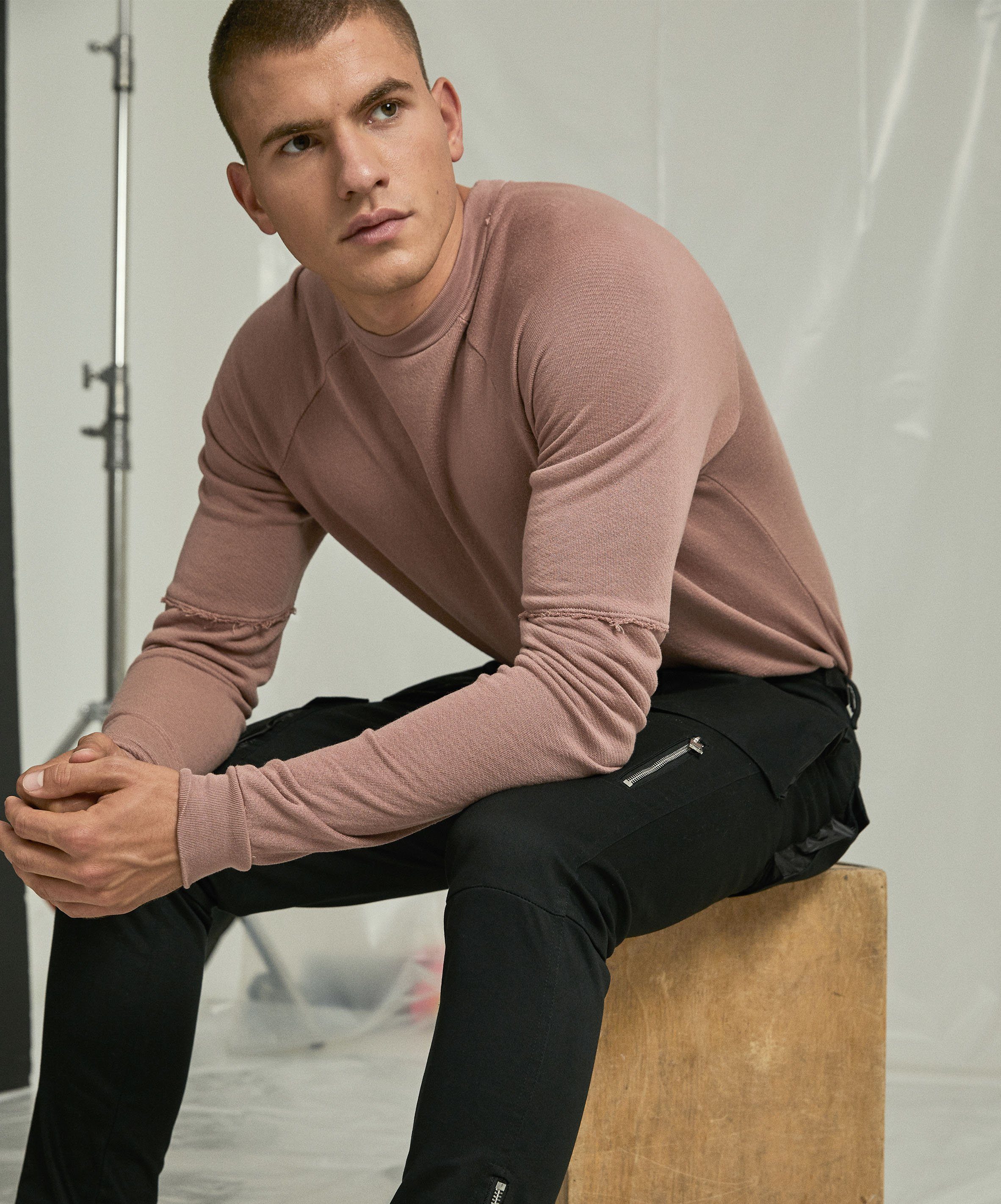Willoughby Long Sleeve Thermal - Clay Pink