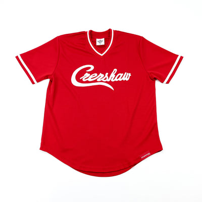 Crenshaw Baseball Jersey - Black – The Marathon Clothing