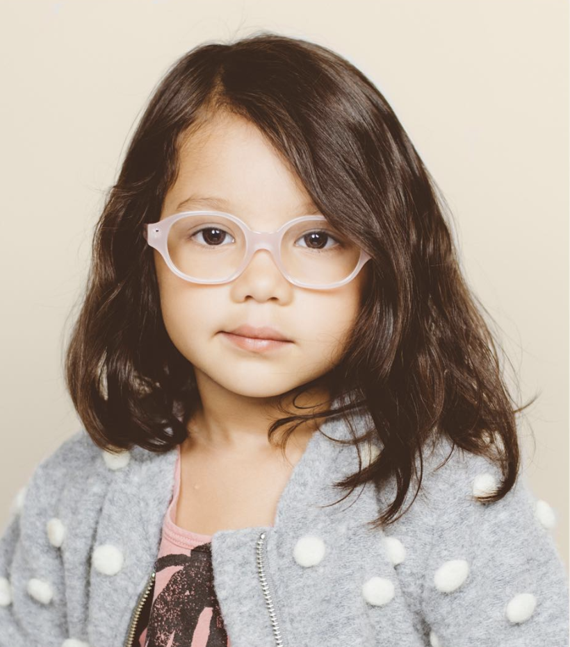 Lunettes enfants roses fille