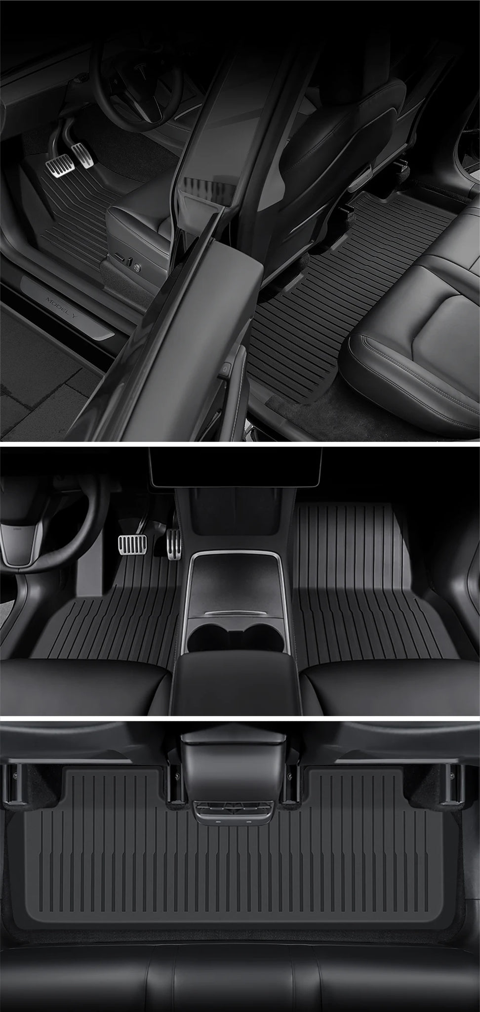 tesla model y all weather floor mats