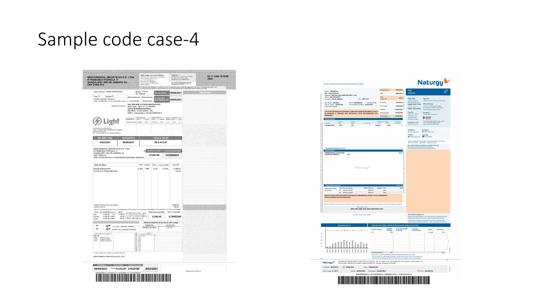 Sample code case-4