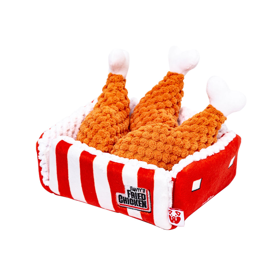 PAWTY FRIED CHICKEN INTERACTIVE SNUFFLE MAT DOG TOY-image-0