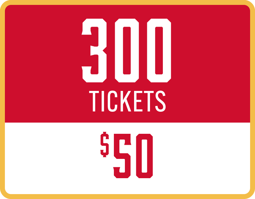 300 for $50 - Calgary Stampeders product image