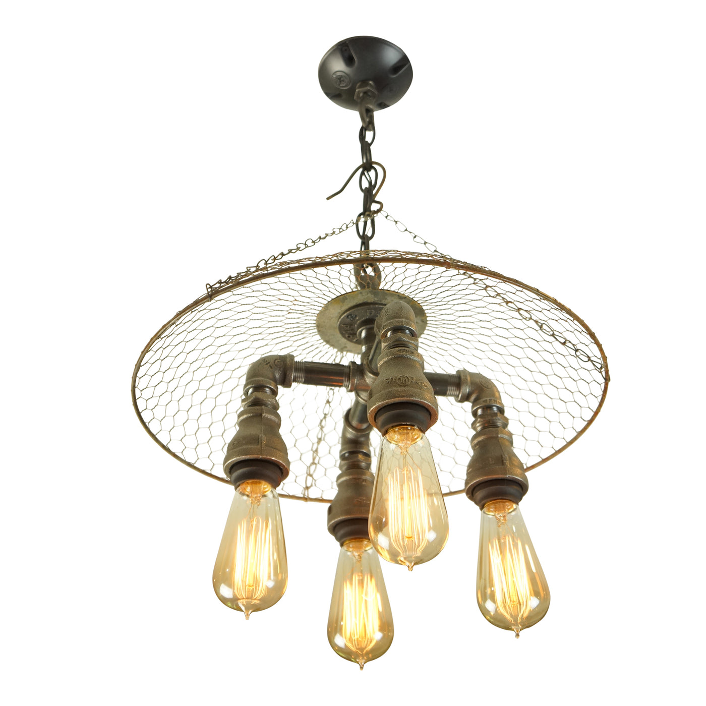 Modern Farmhouse 4 Light Chandelier Loft Essentials   CB103 1400x 