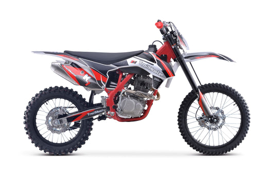 Trailmaster TM21 Dirt Bike 125cc - Semi Automatic 29.13-inch seat heig