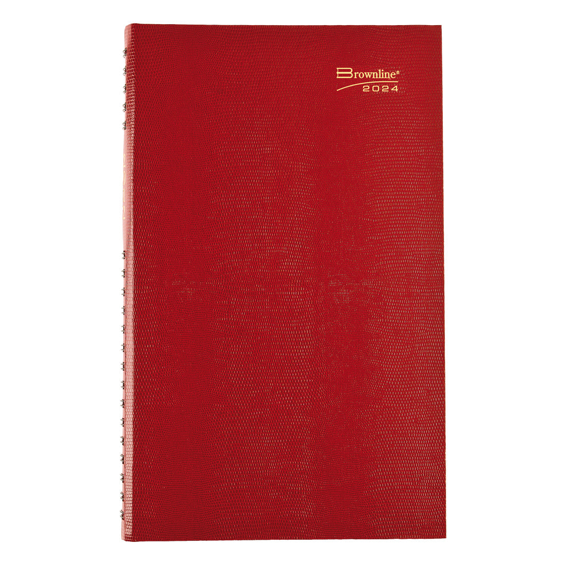 2024 Brownline CBE514 Executive Daily Planner, Hardcover, 10-3/4 x 7-3/4