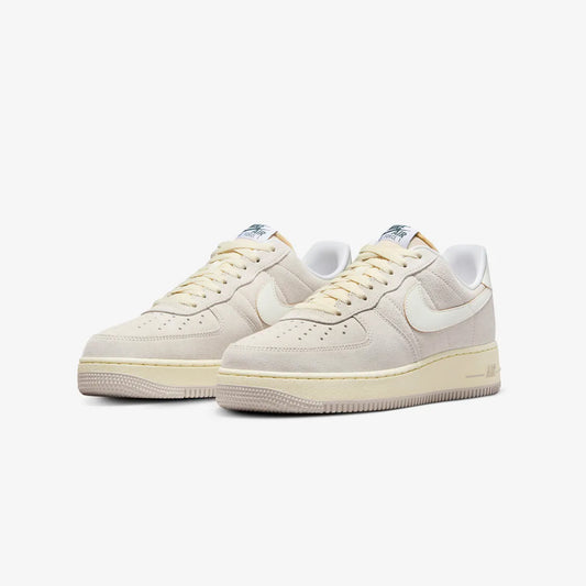 Nike - AIR FORCE 1 '07 LV8 'SUMMIT WHITE/GAME ROYAL-NEUTRAL GREY' -  VegNonVeg