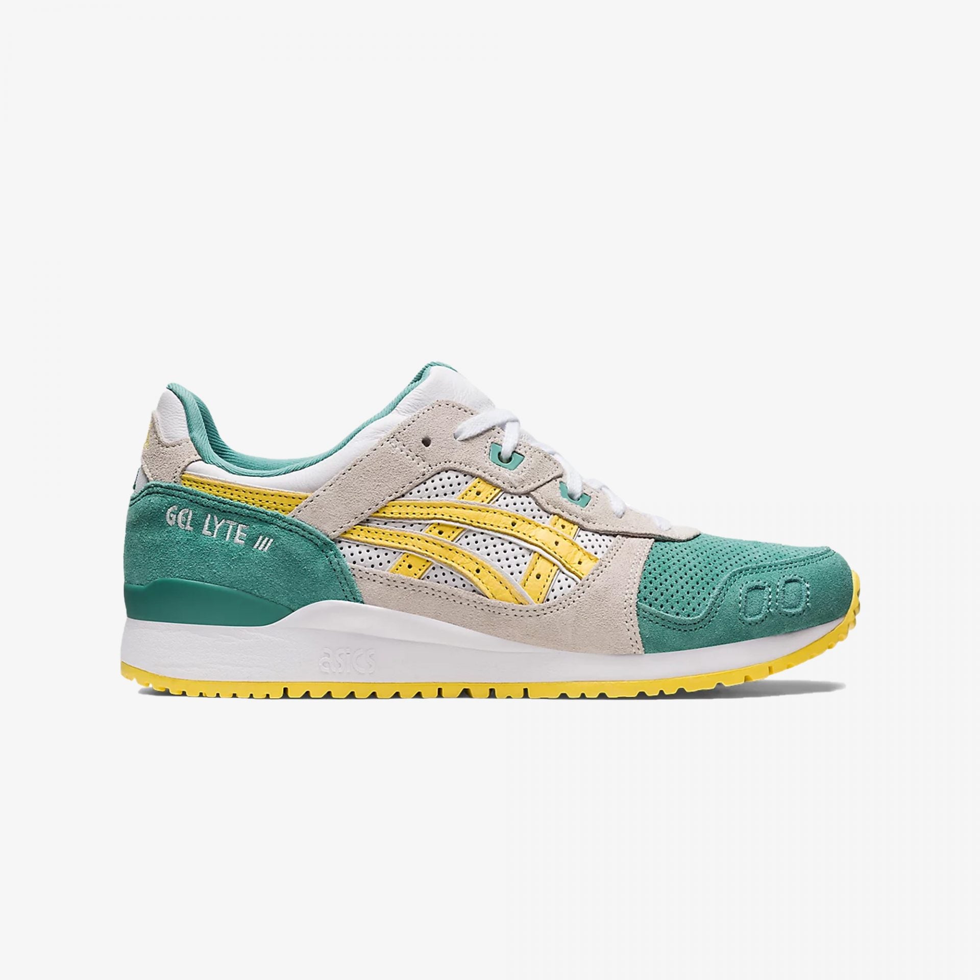 Asics gel lyte sale iii grey yellow