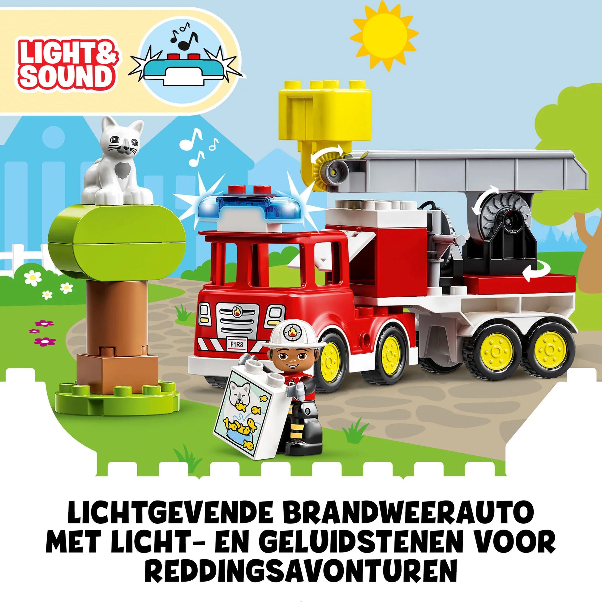 vrijgesteld spiritueel Moet Fire Truck LEGO Duplo – Brugs Brickhouse