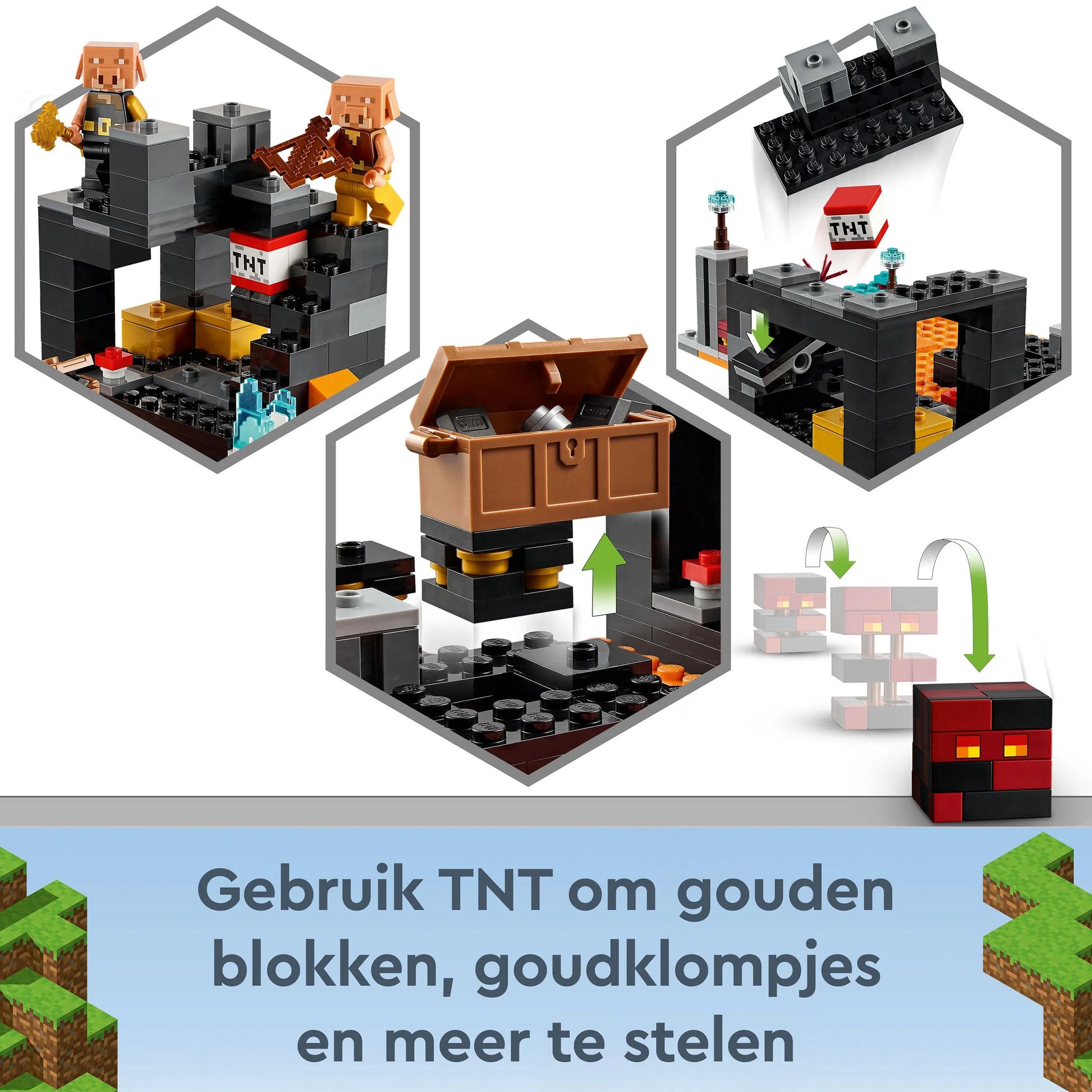 ongezond Op de grond Guggenheim Museum The Underworld Bastion - LEGO Minecraft – Brugs Brickhouse