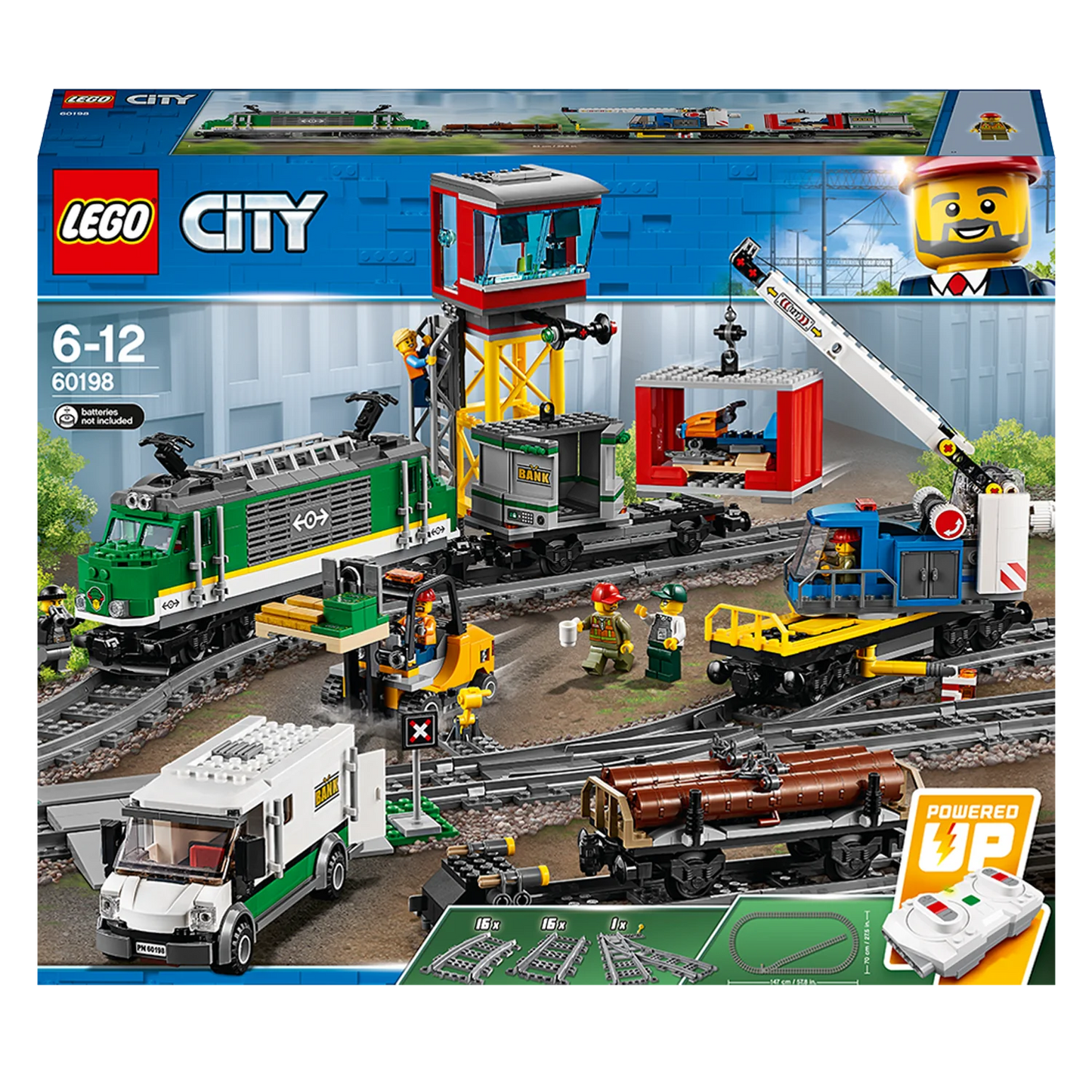 hemel Verfrissend Druppelen Cargo Train - LEGO City – Brugs Brickhouse