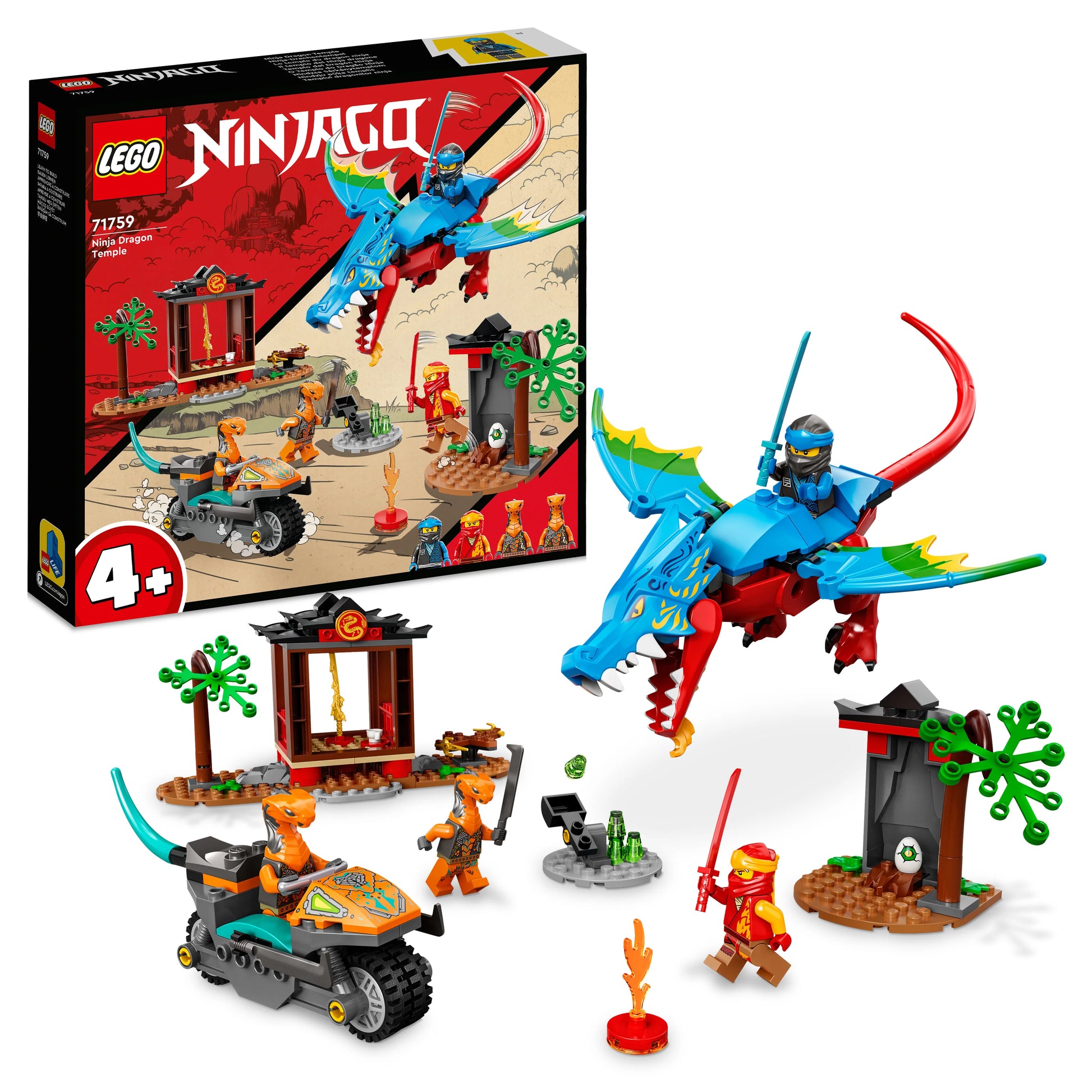 Uitstroom levering aan huis Gepland Ninja drakentempel-LEGO Ninjago – Brugs Brickhouse
