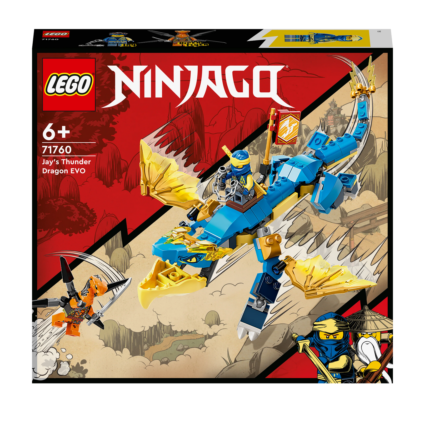 Jay's Lightning Dragon EVO-LEGO Ninjago – Brugs Brickhouse