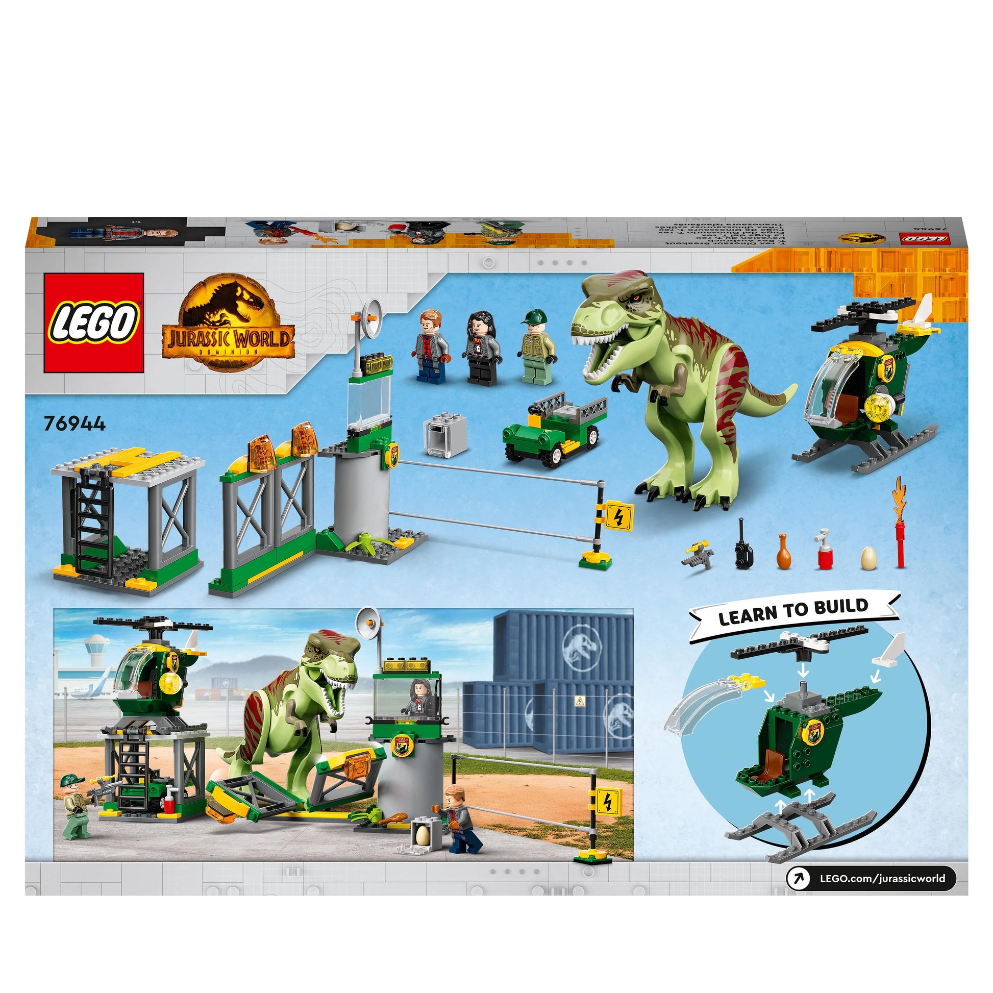 pepermunt gracht Individualiteit T-Rex Dinosaur Escape - LEGO Jurassic World – Brugs Brickhouse