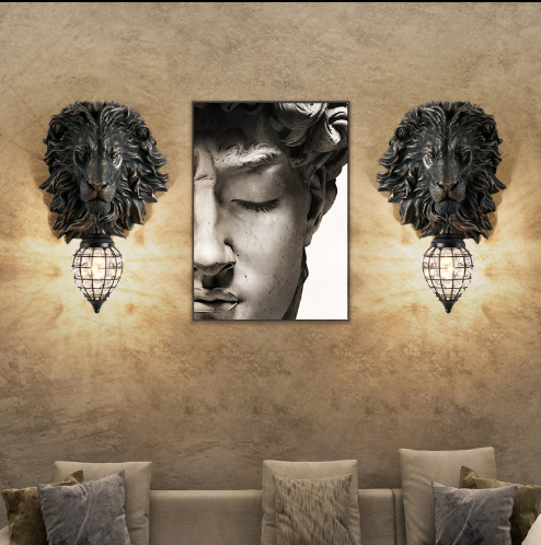 Best Lion Head Wall Lamp