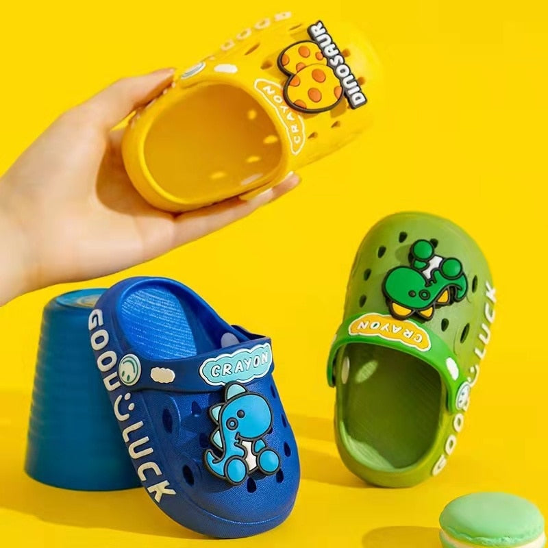 Chinelo Crocs Bebê Dinossauro