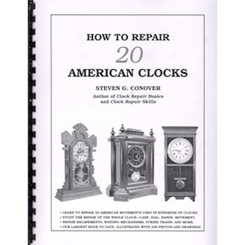 parts clocks american clock repair grandfather book anniversary