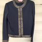 Evan Picone Evening wear 2 PC Beaded Cardigan and tank top Vintage