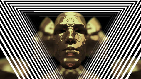 Gatsby and White Triangles VJ Loop Mix Example