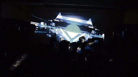 Glass Machine VJ Loops Live Performance