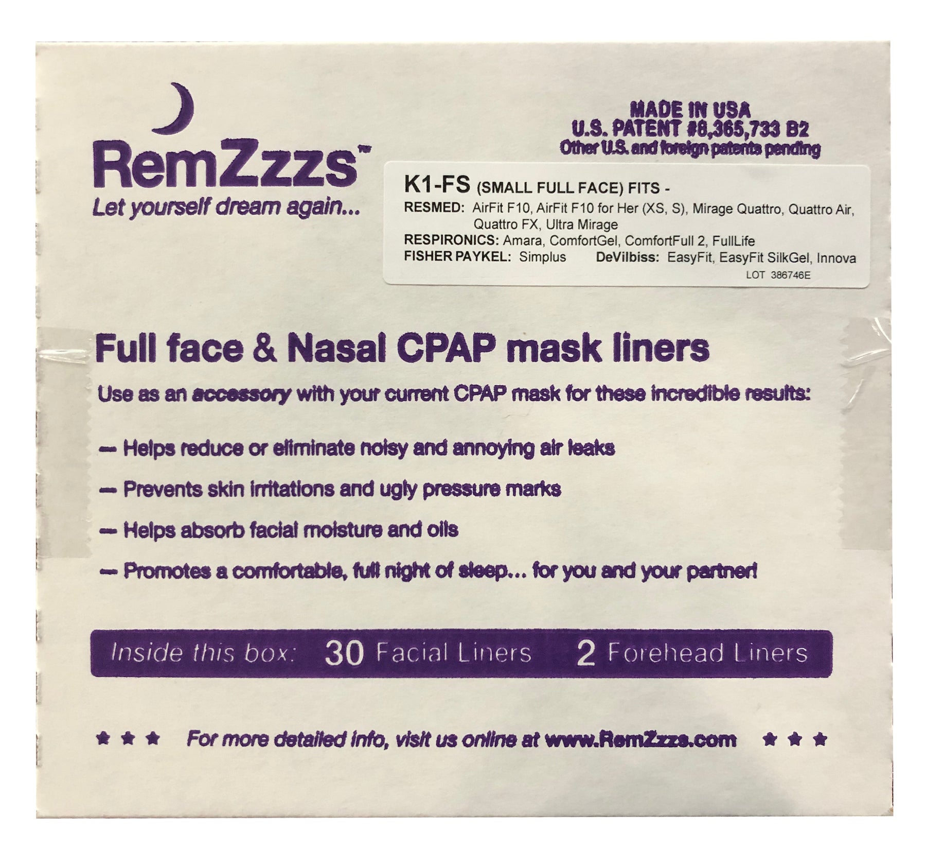 Remzzzs Padded Full Face Cpap Mask Liners For Small Full Face Masks No Insurance Medical Supplies 8559