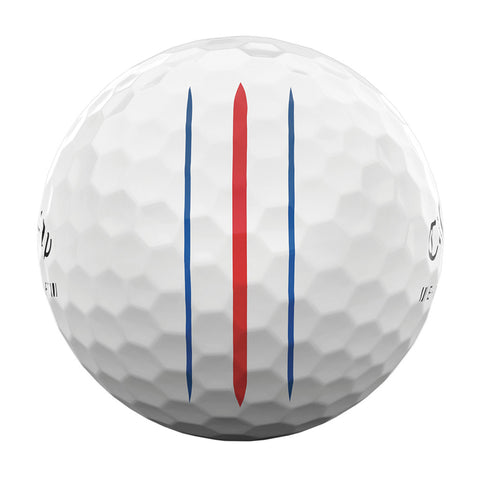 Callaway ERC Soft olf ball with alignment lines on the ball