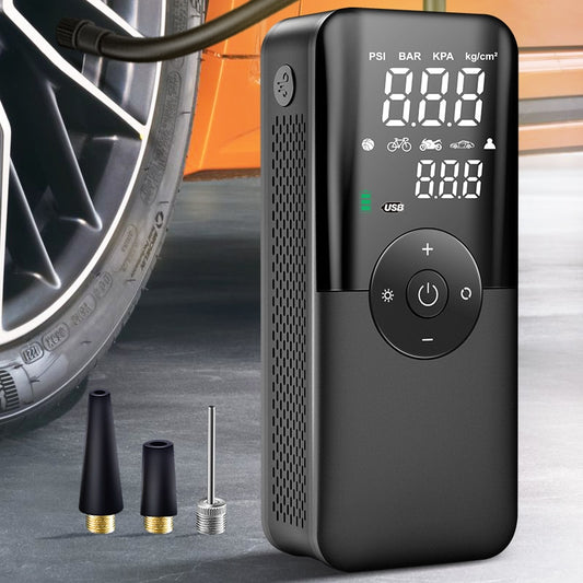 Xiaomi Mijia Air Pump 2 MJCQB06QW Portable Universal Electric Air  Compressor 2 Tire Sensor Mi Treasure Inflatable 2 for Car Bicycle : Sports  & Outdoors 