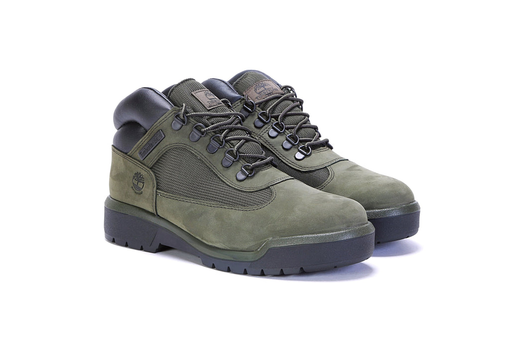 olive green timberland field boots