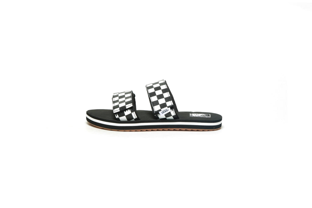 vans cayucas slide checkerboard