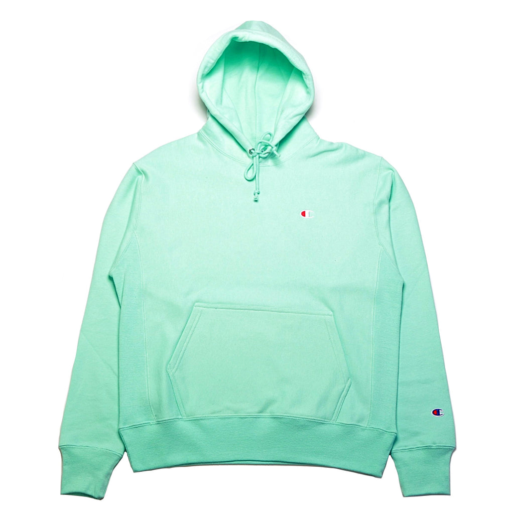 champion waterfall green hoodie