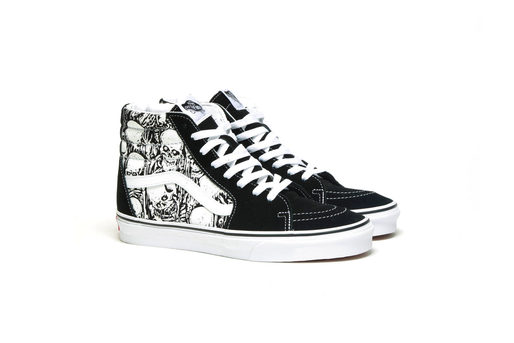 vans sk8 hi forgotten bones