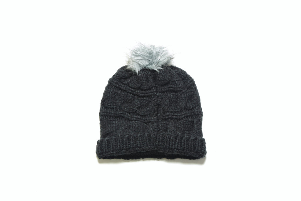 north face triple cable beanie