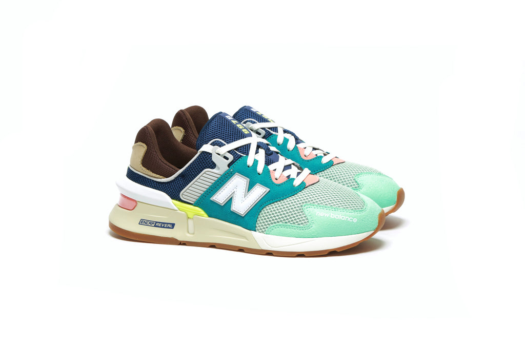 new balance 997 teal