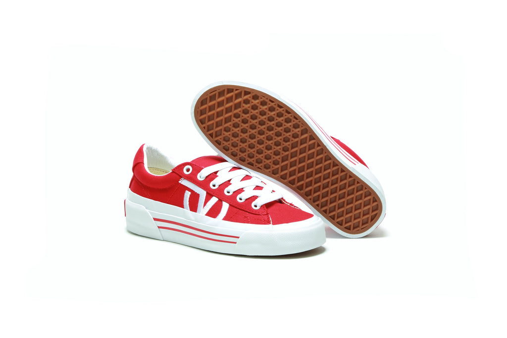 Sid Ni - (Canvas) Racing Red/True White 