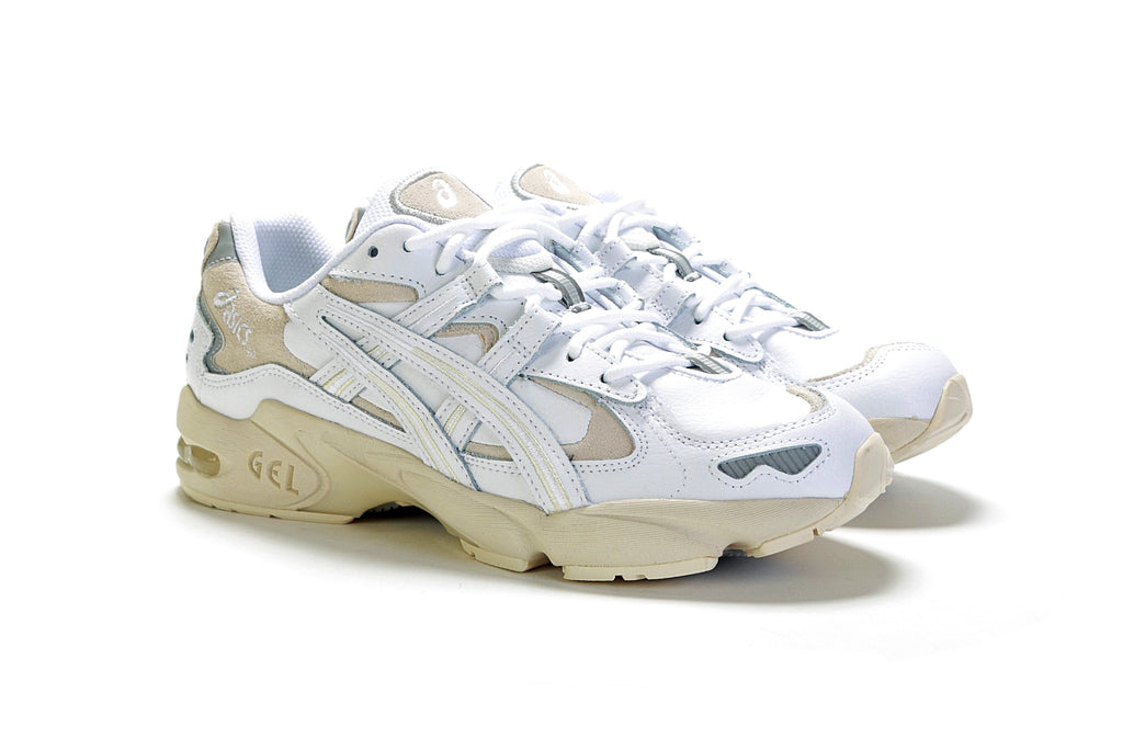 asics gel kayano 5 og white beige