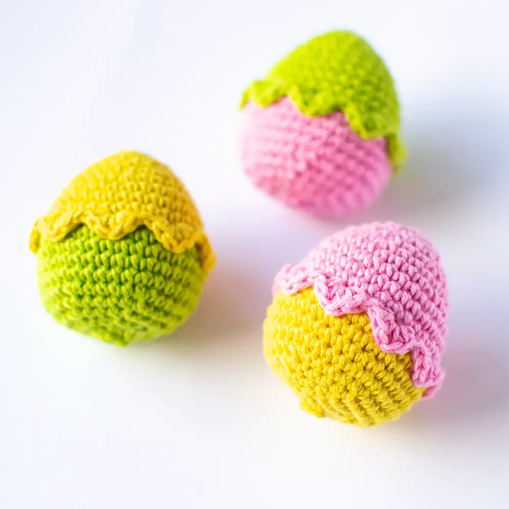 crochet easter egg free pattern