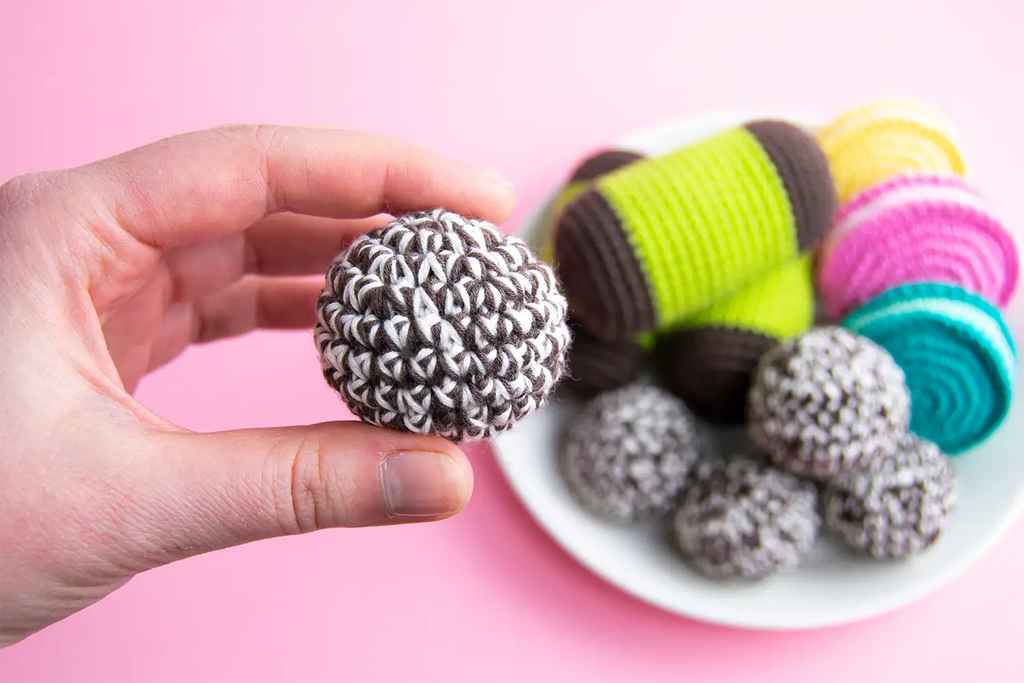 free chocolate balls crochet pattern