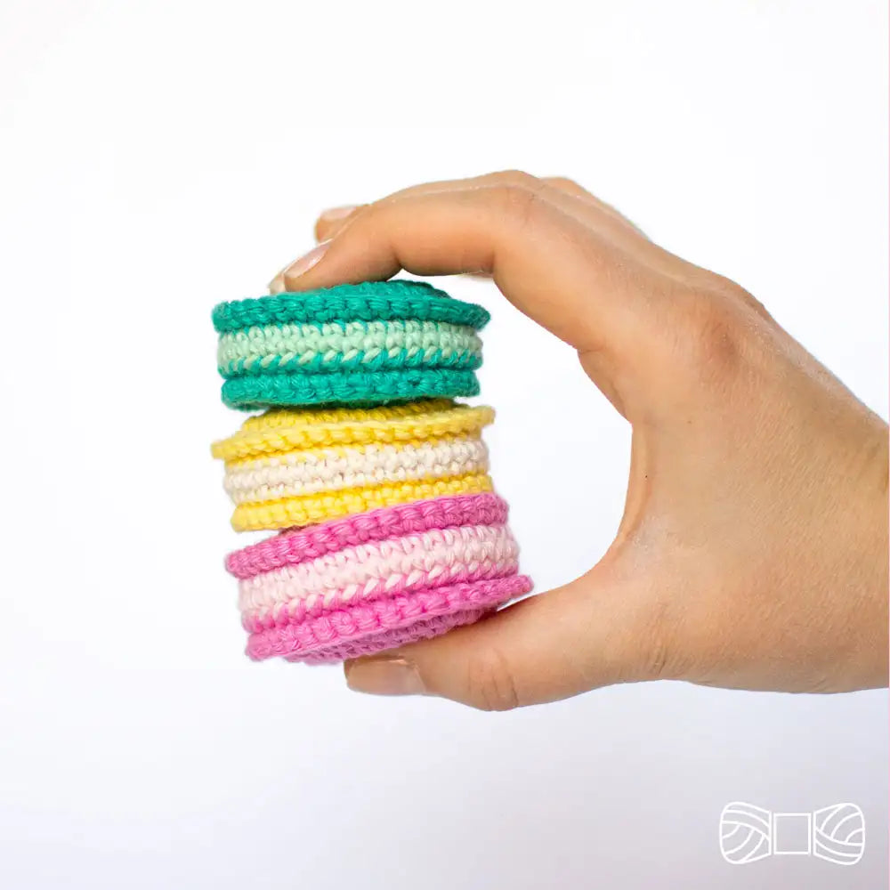 macarons free crochet pattern