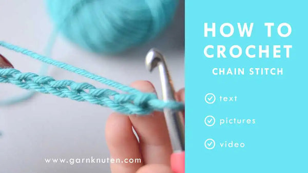 how to crochet chain stitch