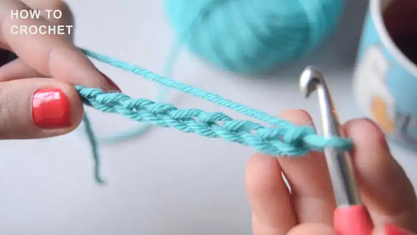 how to crochet chain stitch