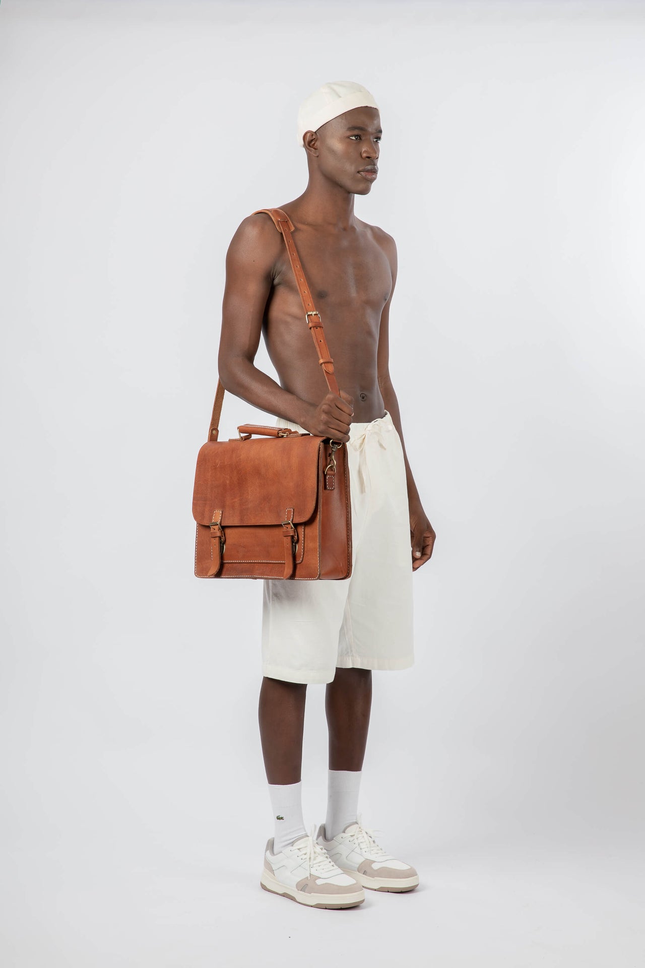 Urban Messenger Bag in Cognac Leather – AG Leather - Shop Leather