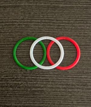 Christmas Tree Cakes Rings - Hued Bracelets