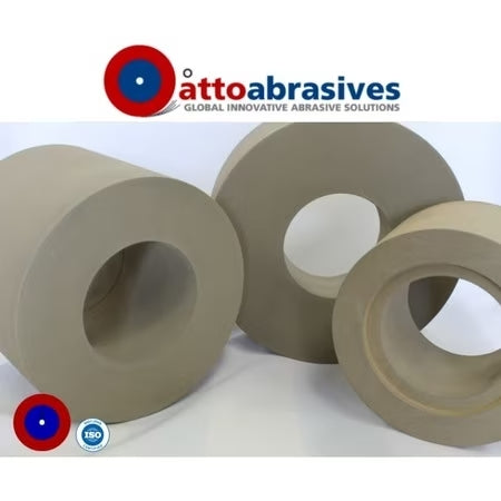 atto abrasives centerless grinding wheels