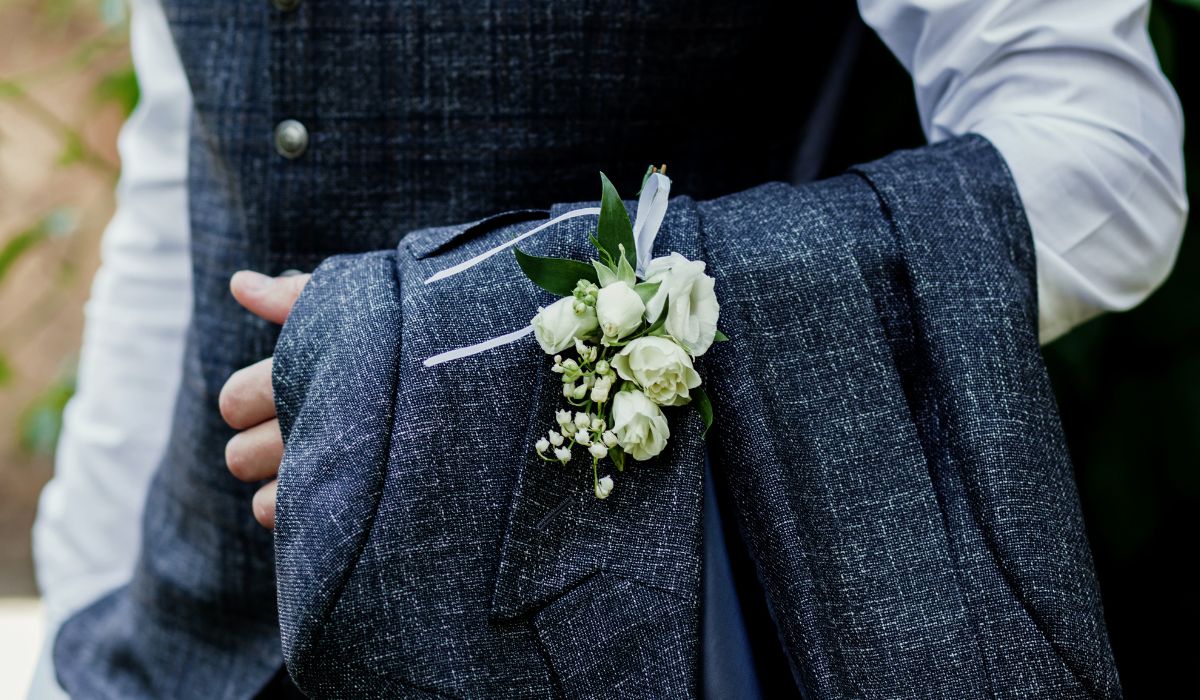 Boho hochzeit gäste outfit mann