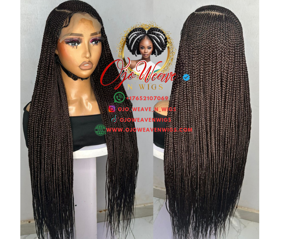 Gold Unit Closure Glueless Wig Ready to Ship